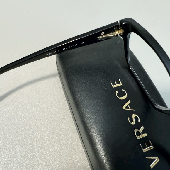 Authentic Versace Eyeglass Frames and Case - Picture 4 of 5